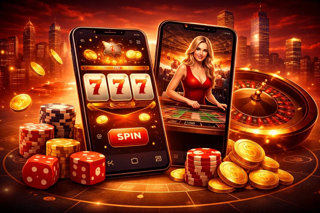 Mega jackpot slot banner with wild animals, gold coins, and huge prize pool